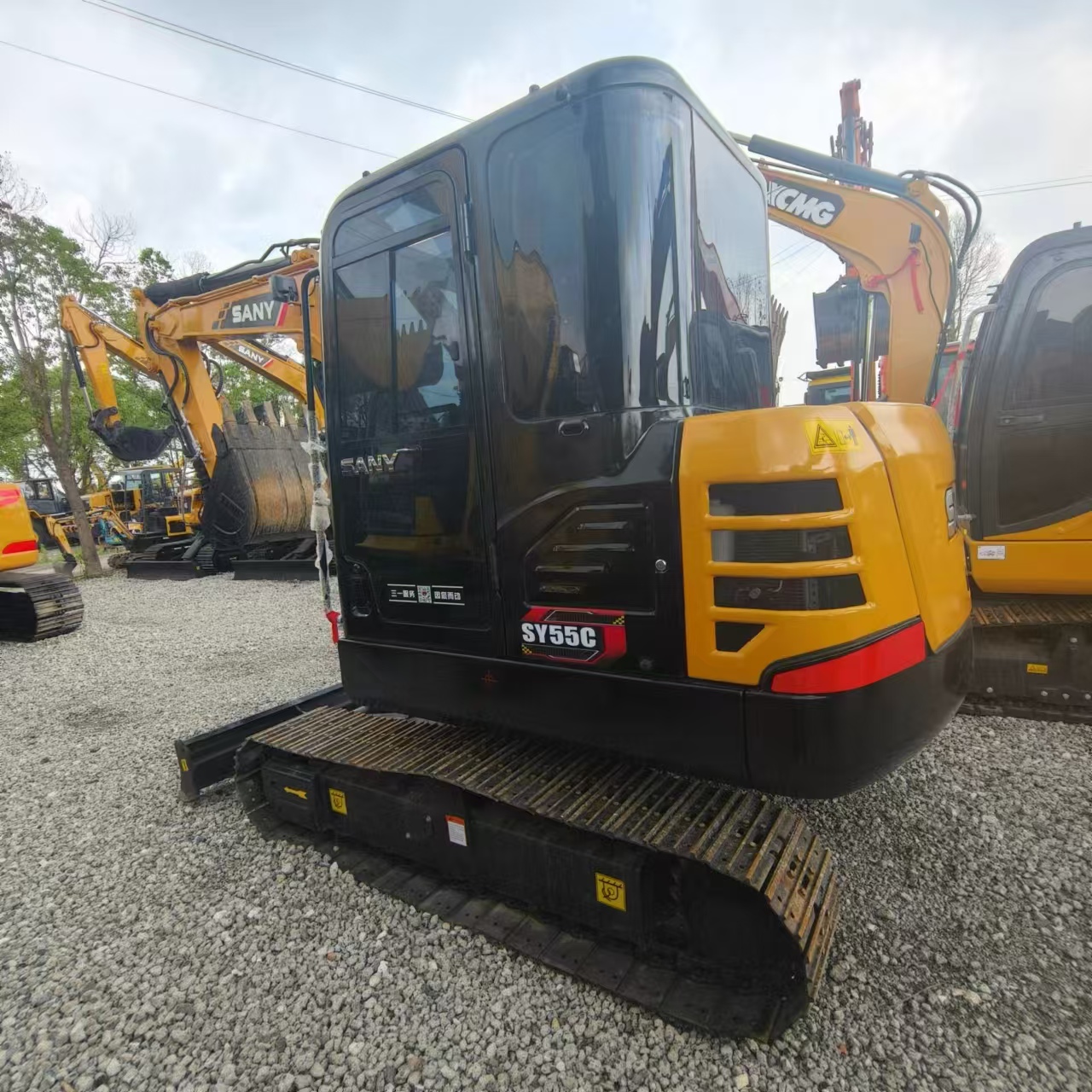 SANY SY55C - Mini excavator: picture 3 SANY SY55C - Mini excavator: picture 3