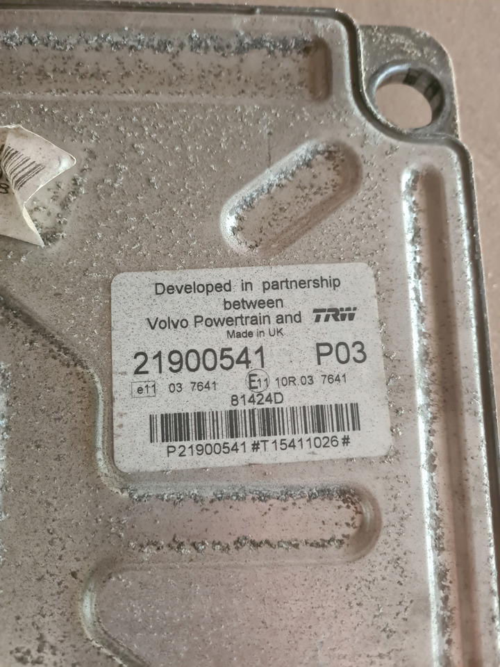 RENAULT KASETA KOMPUTER SILNIKA RENAULT GAMA T RANGE 21900541 P03 - ECU for Truck: picture 3 RENAULT KASETA KOMPUTER SILNIKA RENAULT GAMA T RANGE 21900541 P03 - ECU for Truck: picture 3