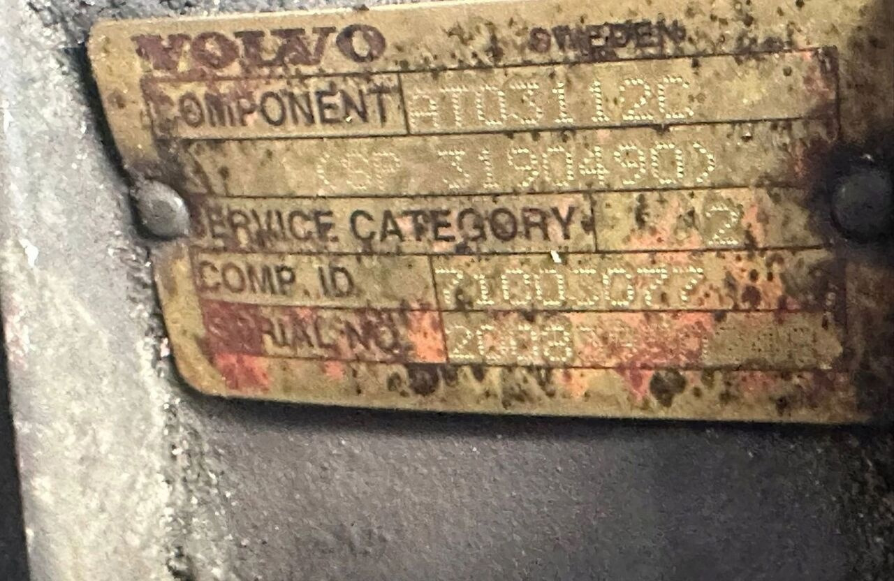 Volvo ATO3112C Volvo - Gearbox for Truck: picture 2 Volvo ATO3112C Volvo - Gearbox for Truck: picture 2