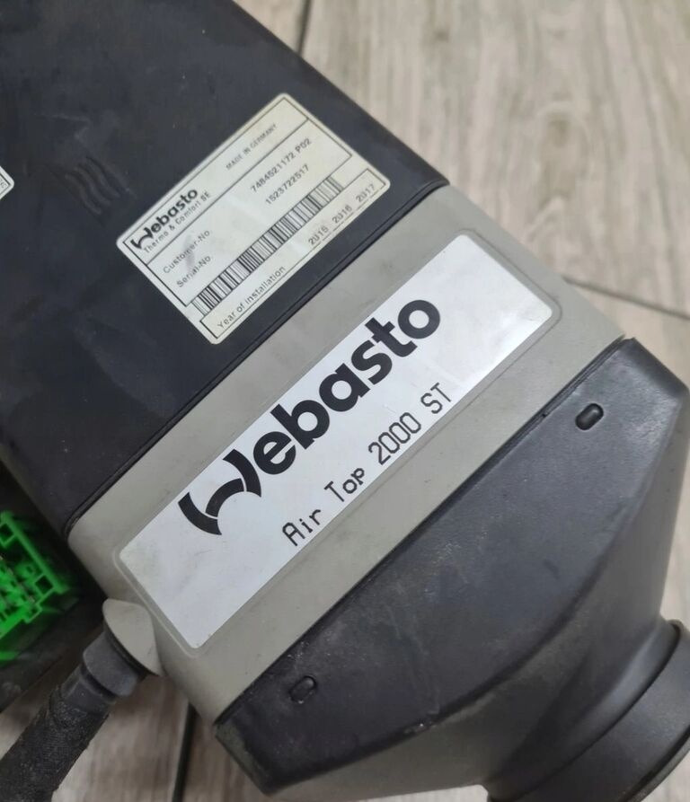 WEBASTO WEBASTO AIR TOP 2000ST RENAULT PREMIUM MIDLUM GAMA D VOLVO FL FE - Heating/ Ventilation for Truck: picture 4 WEBASTO WEBASTO AIR TOP 2000ST RENAULT PREMIUM MIDLUM GAMA D VOLVO FL FE - Heating/ Ventilation for Truck: picture 4