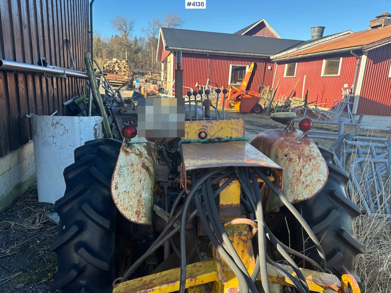 1971 FORD SUPER-DEXTA w/ Hymas 21 excavator and 2 buckets. - Farm tractor: picture 5 1971 FORD SUPER-DEXTA w/ Hymas 21 excavator and 2 buckets. - Farm tractor: picture 5
