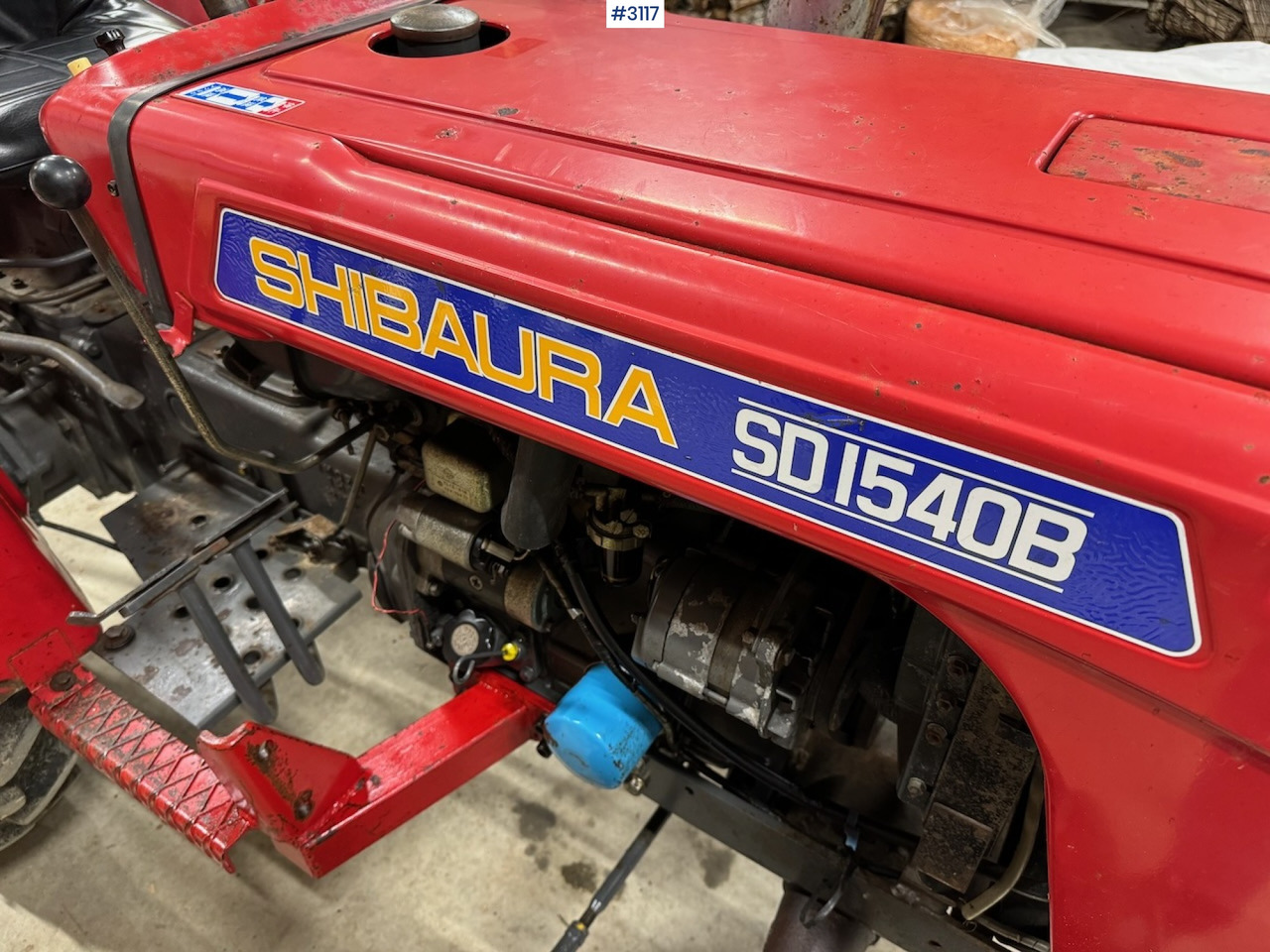 1980 Shibaura SD 1540 B - Farm tractor: picture 3 1980 Shibaura SD 1540 B - Farm tractor: picture 3