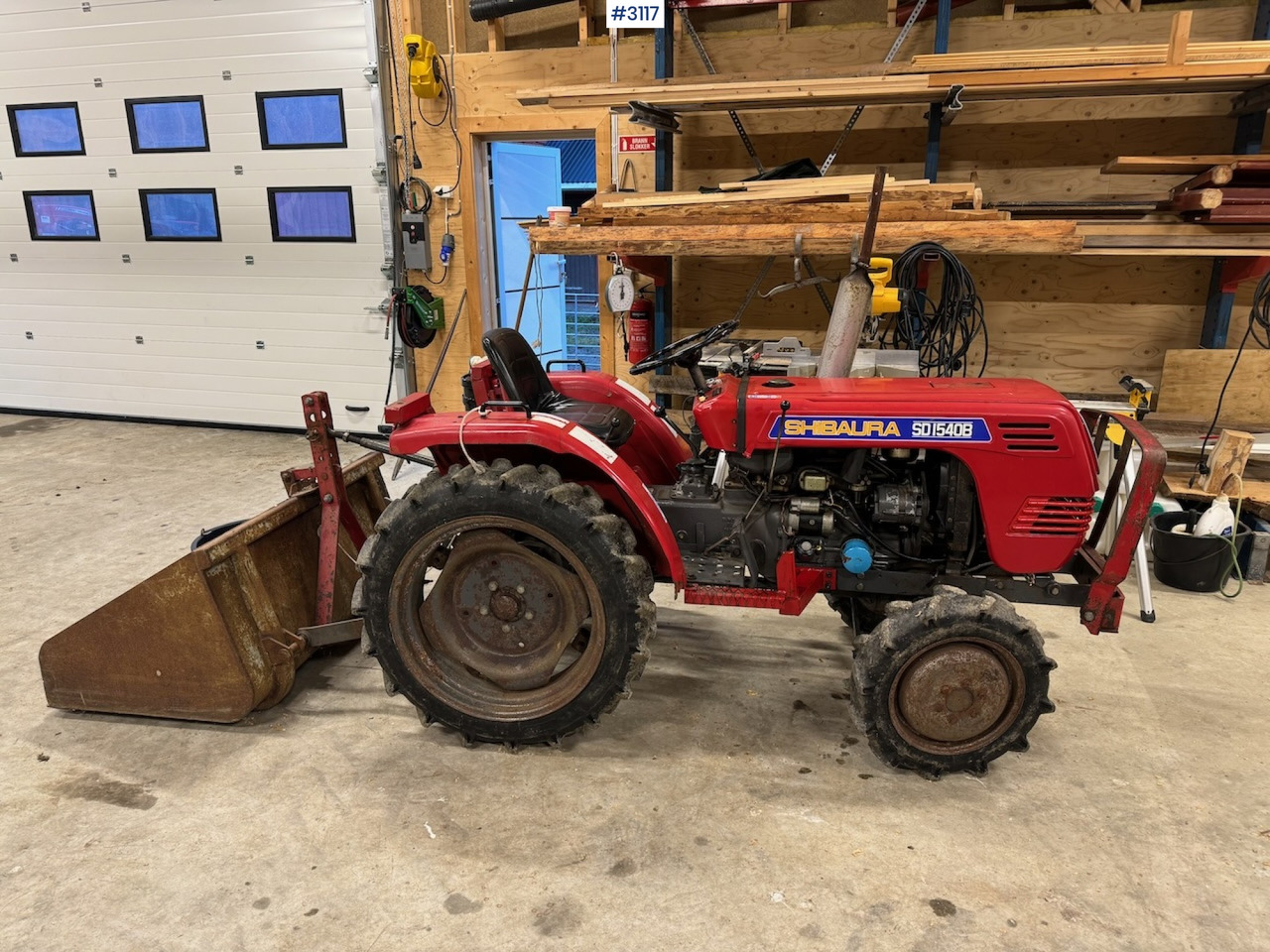 1980 Shibaura SD 1540 B - Farm tractor: picture 2 1980 Shibaura SD 1540 B - Farm tractor: picture 2