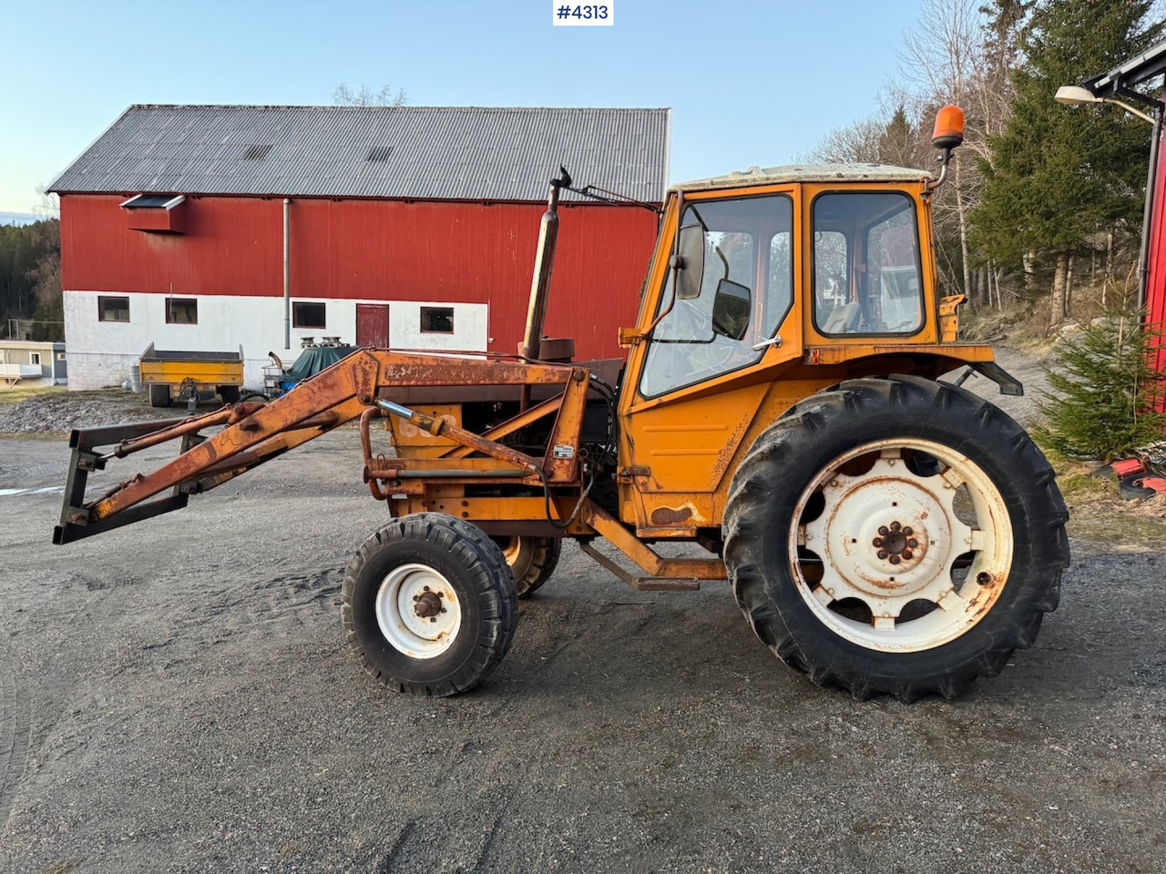 1980 Valmet 602 m/ frontlaster - Farm tractor: picture 2 1980 Valmet 602 m/ frontlaster - Farm tractor: picture 2