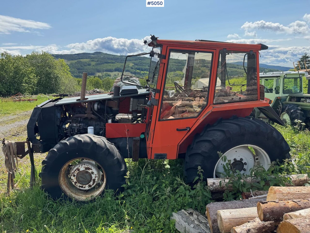 1985 Valmet 705 Turbo rep. Object - Farm tractor: picture 2 1985 Valmet 705 Turbo rep. Object - Farm tractor: picture 2