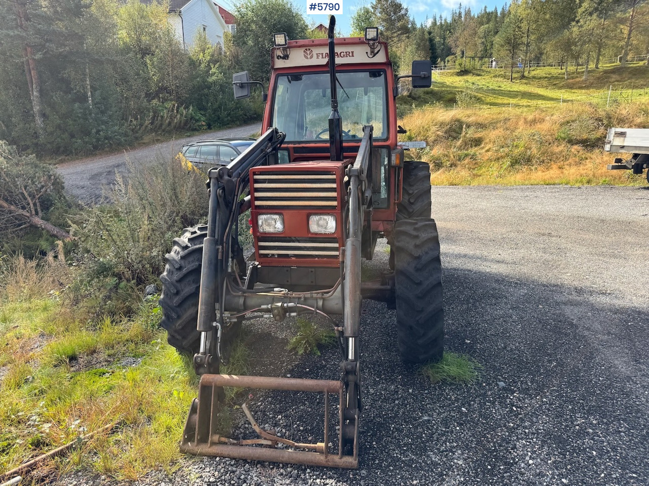 1986 Fiat 70-90 DT w/ front loader. - Farm tractor: picture 3 1986 Fiat 70-90 DT w/ front loader. - Farm tractor: picture 3