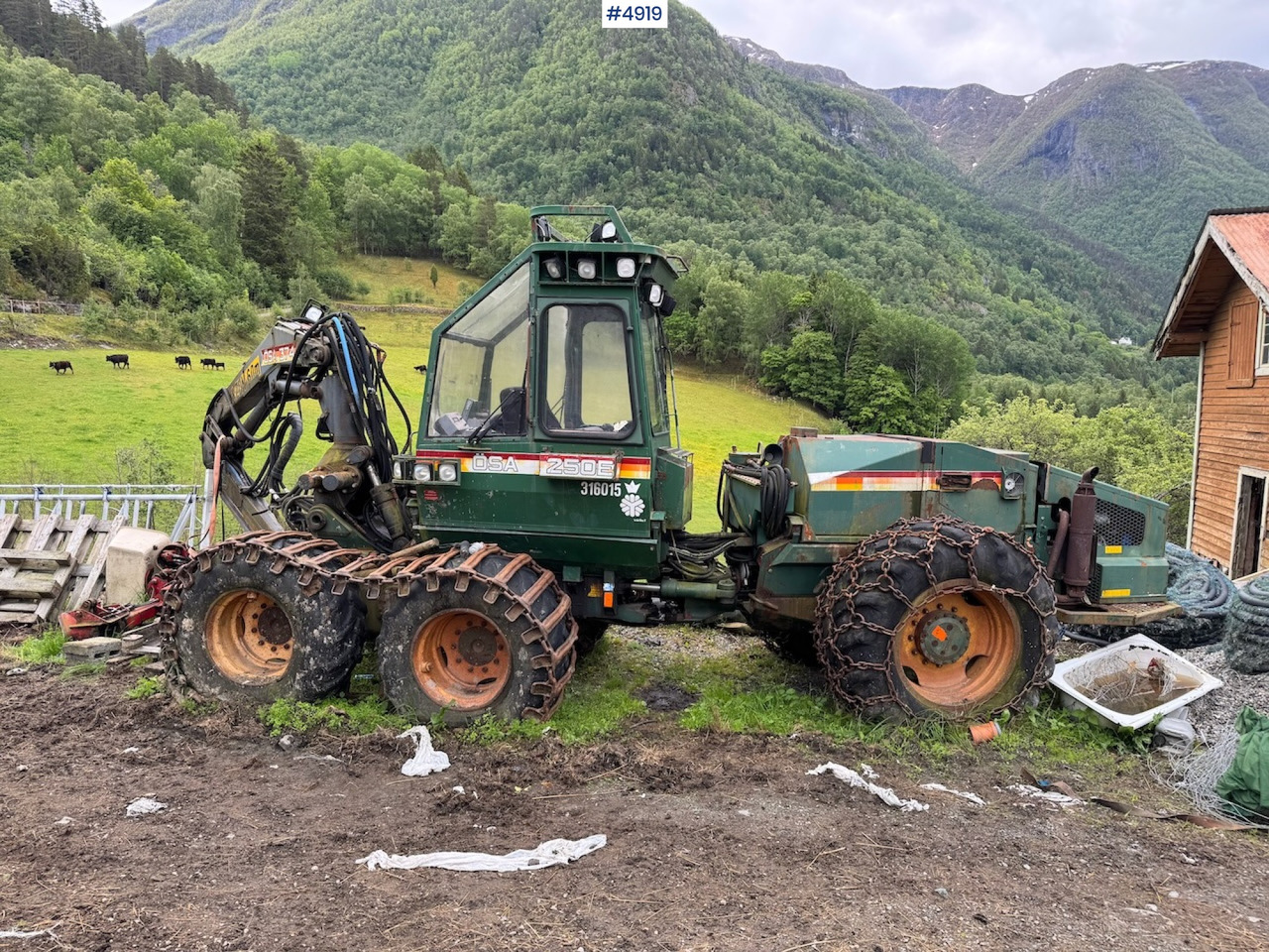 1987 Øsa 250 Harvester - Forestry harvester: picture 4 1987 Øsa 250 Harvester - Forestry harvester: picture 4