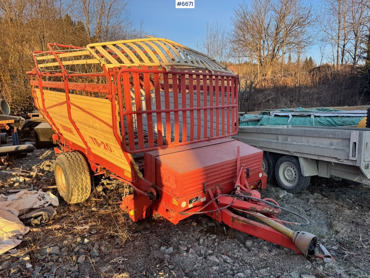 1989 Krone Unloader Trailer - Hay and forage equipment: picture 2 1989 Krone Unloader Trailer - Hay and forage equipment: picture 2