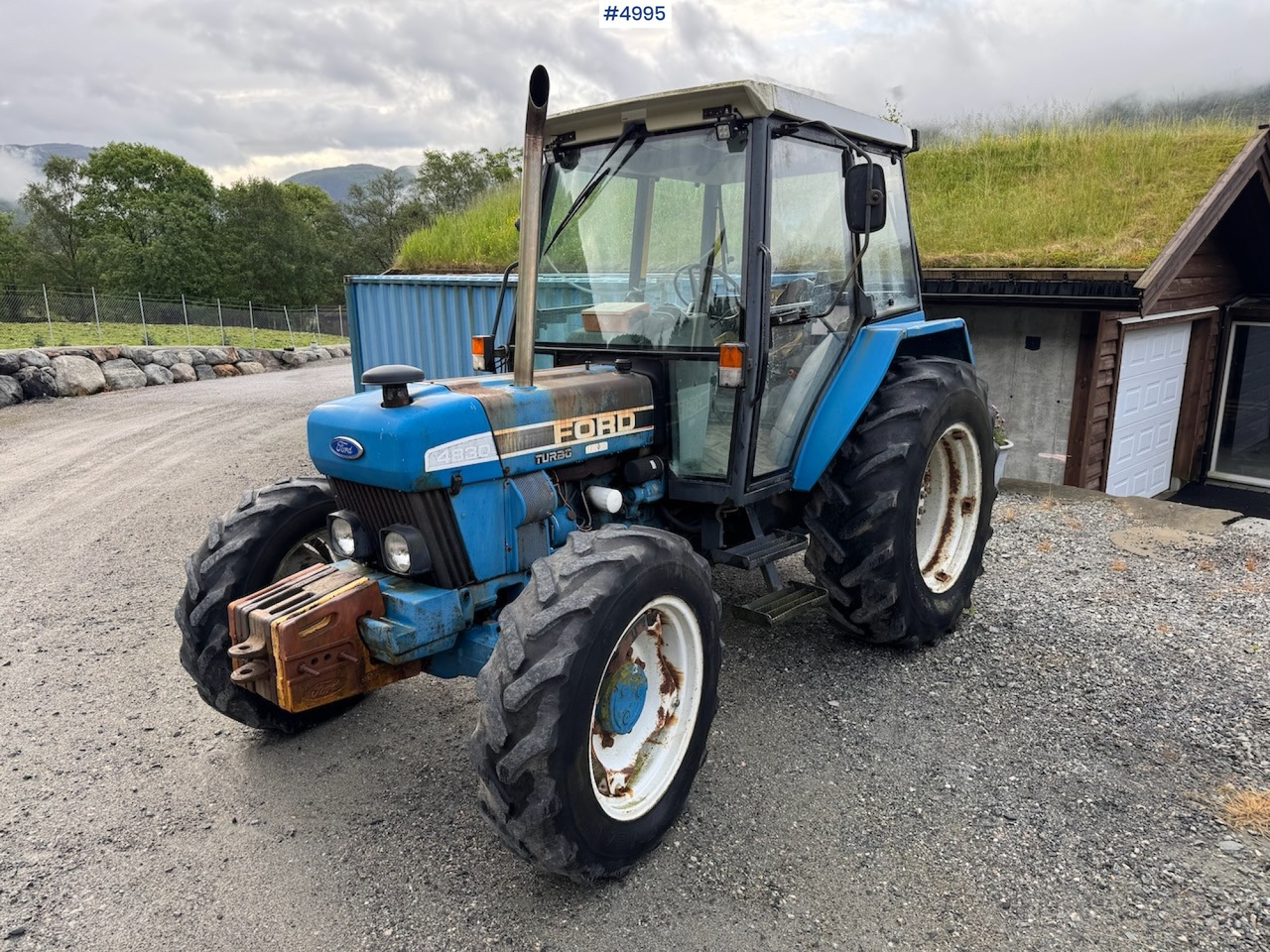 1992 Ford 4830 Turbo w/ twin wheels - Farm tractor: picture 1 1992 Ford 4830 Turbo w/ twin wheels - Farm tractor: picture 1