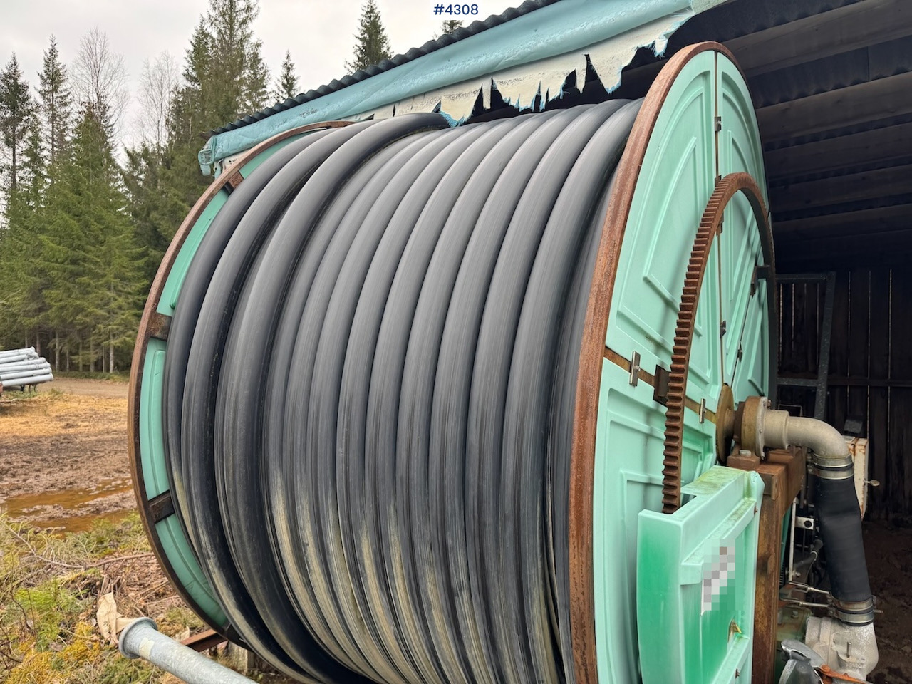 1998 Irtec vanningsvogn med rør og pumpe - Irrigation system: picture 4 1998 Irtec vanningsvogn med rør og pumpe - Irrigation system: picture 4