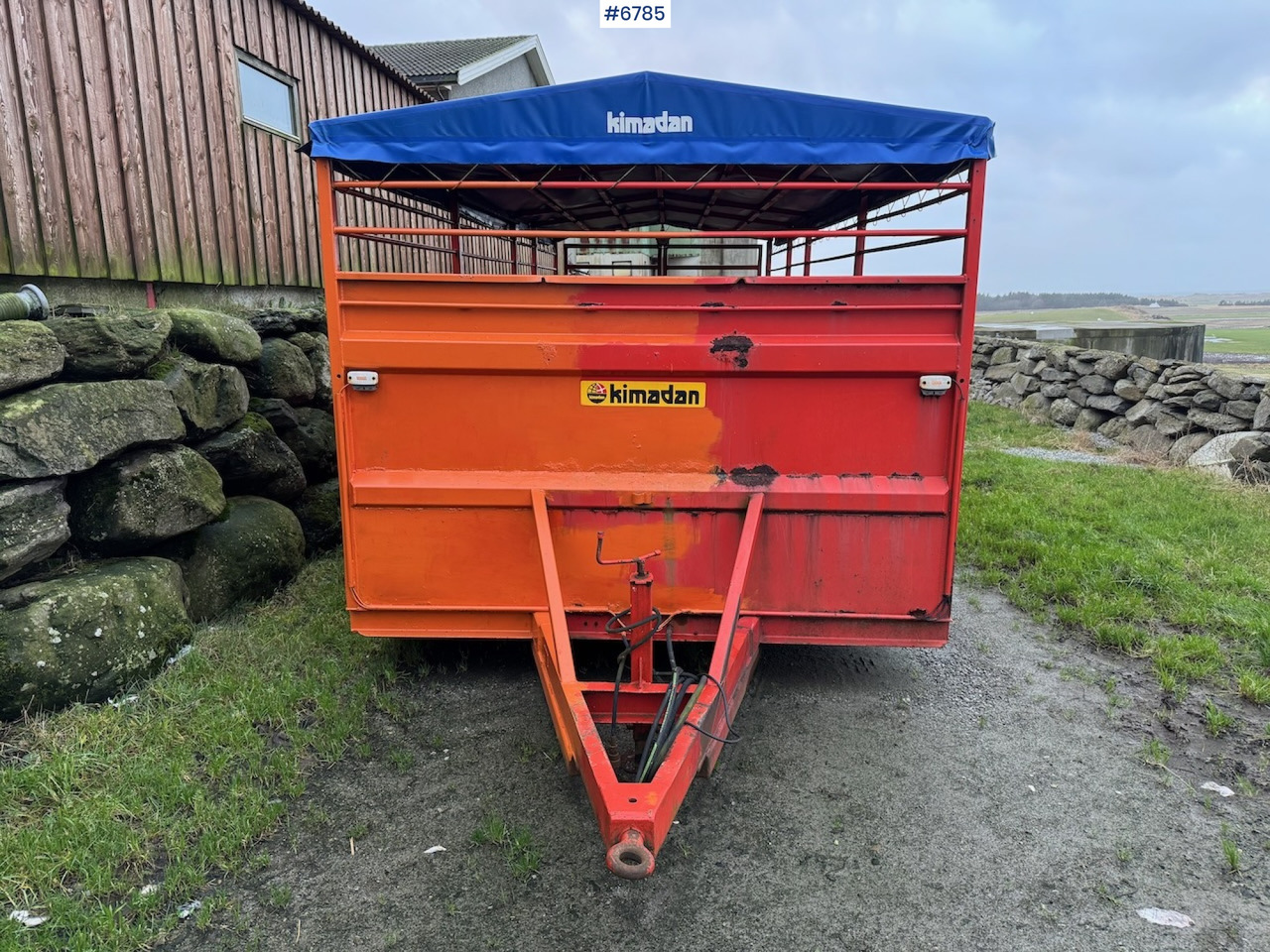 2003 Kimadan Animal wagon 7 meters. - Farm trailer: picture 2 2003 Kimadan Animal wagon 7 meters. - Farm trailer: picture 2