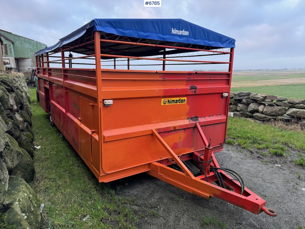 2003 Kimadan Animal wagon 7 meters. - Farm trailer: picture 1 2003 Kimadan Animal wagon 7 meters. - Farm trailer: picture 1