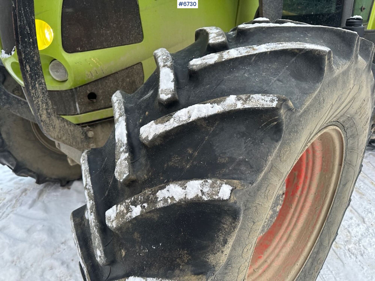 Farm tractor 2007 Claas Ares 697 4x4 with front loader. SEE VIDEO.: picture 11 Farm tractor 2007 Claas Ares 697 4x4 with front loader. SEE VIDEO.: picture 11