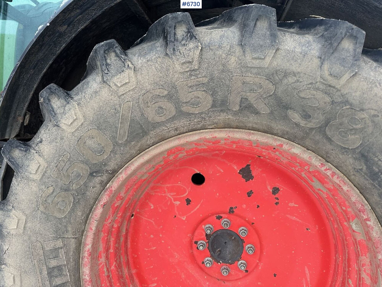 Farm tractor 2007 Claas Ares 697 4x4 with front loader. SEE VIDEO.: picture 14 Farm tractor 2007 Claas Ares 697 4x4 with front loader. SEE VIDEO.: picture 14