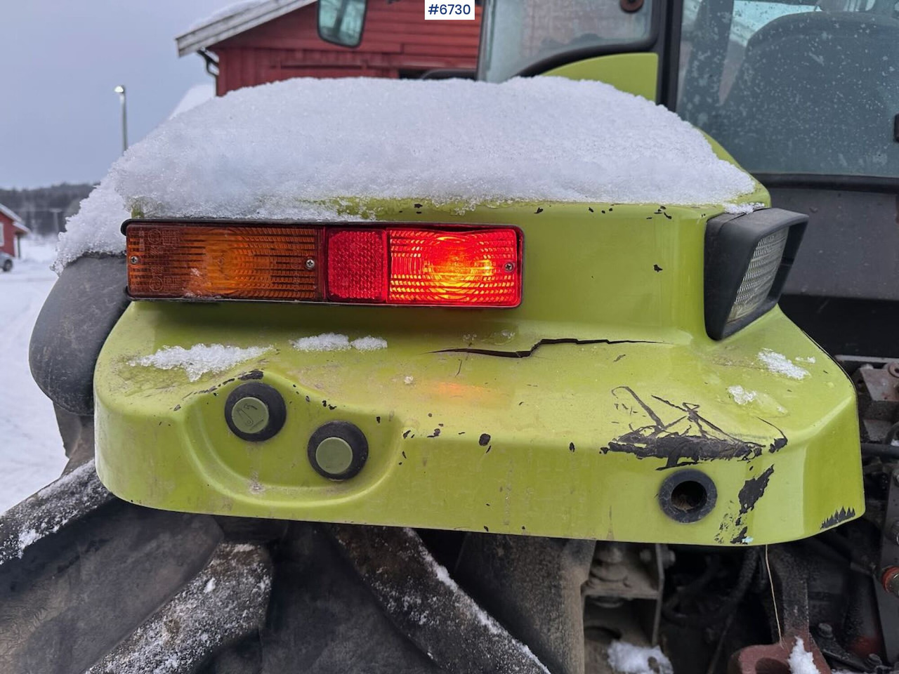 Farm tractor 2007 Claas Ares 697 4x4 with front loader. SEE VIDEO.: picture 19 Farm tractor 2007 Claas Ares 697 4x4 with front loader. SEE VIDEO.: picture 19