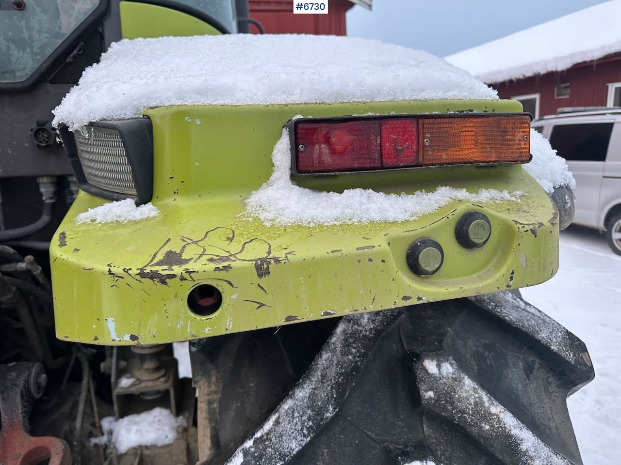 Farm tractor 2007 Claas Ares 697 4x4 with front loader. SEE VIDEO.: picture 20 Farm tractor 2007 Claas Ares 697 4x4 with front loader. SEE VIDEO.: picture 20