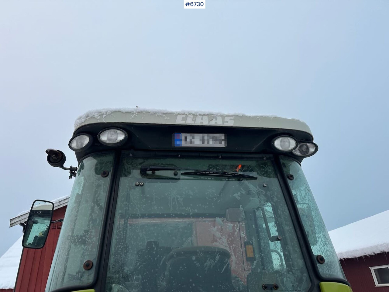 Farm tractor 2007 Claas Ares 697 4x4 with front loader. SEE VIDEO.: picture 15 Farm tractor 2007 Claas Ares 697 4x4 with front loader. SEE VIDEO.: picture 15