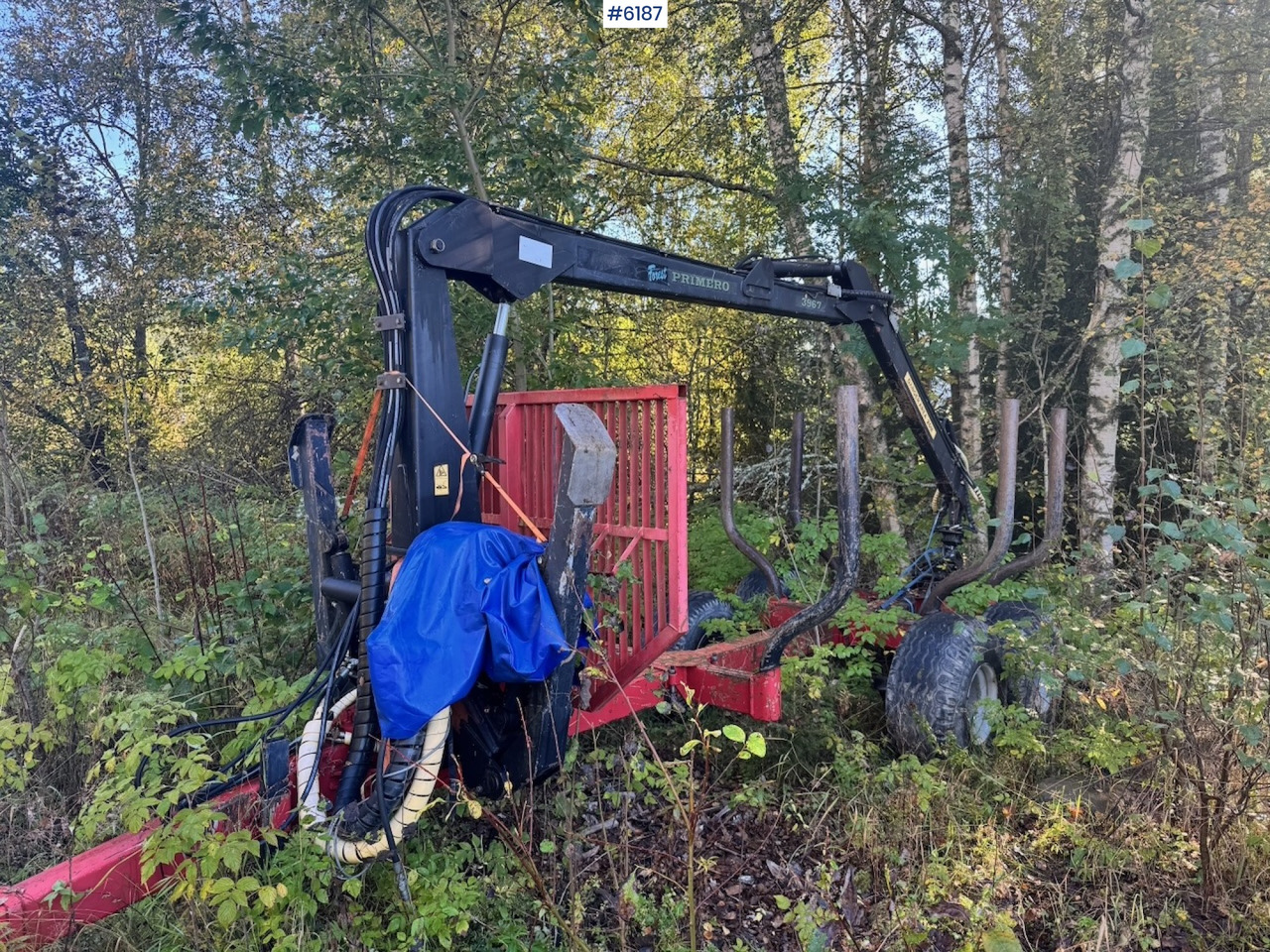 2008 Farmi Primero 3967 Timber trailer. - Timber trailer: picture 1 2008 Farmi Primero 3967 Timber trailer. - Timber trailer: picture 1