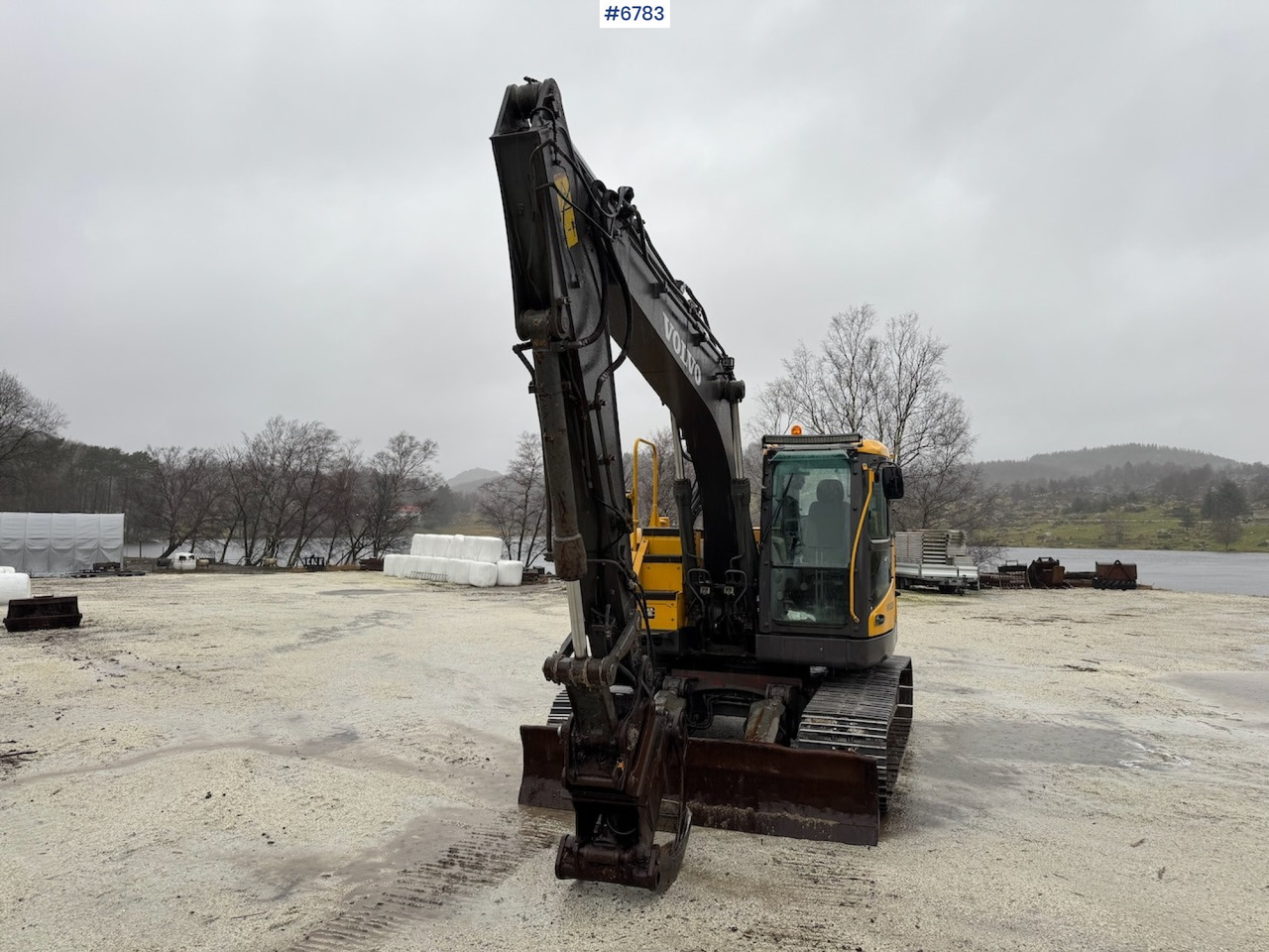 2008 Volvo ECR 145 CL w/ 4 buckets, grapple and rake. - Excavator: picture 3 2008 Volvo ECR 145 CL w/ 4 buckets, grapple and rake. - Excavator: picture 3