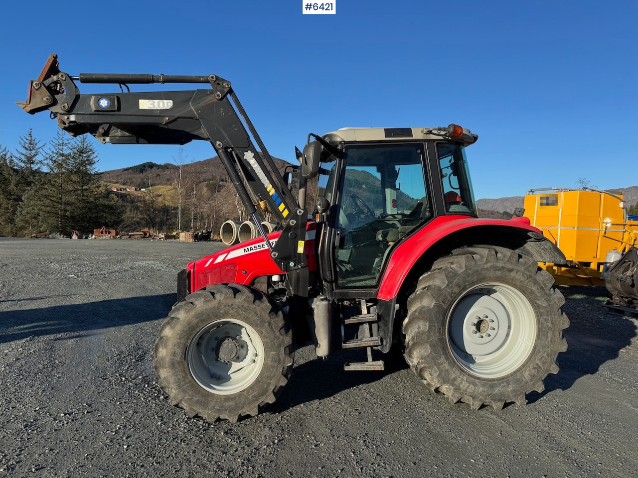 Leasing of  2009 Massey Ferguson 6455 Dyna-6 w/ front loader. 2009 Massey Ferguson 6455 Dyna-6 w/ front loader.: picture 9