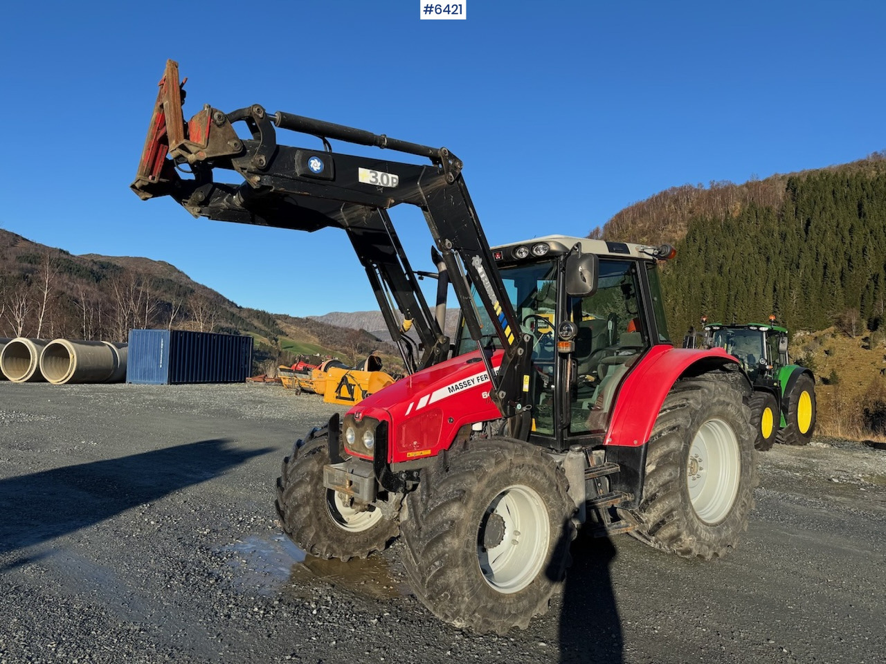 Leasing of  2009 Massey Ferguson 6455 Dyna-6 w/ front loader. 2009 Massey Ferguson 6455 Dyna-6 w/ front loader.: picture 10