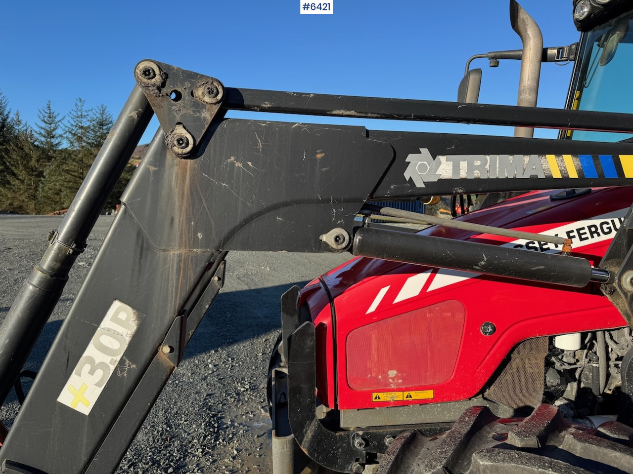 Leasing of  2009 Massey Ferguson 6455 Dyna-6 w/ front loader. 2009 Massey Ferguson 6455 Dyna-6 w/ front loader.: picture 11