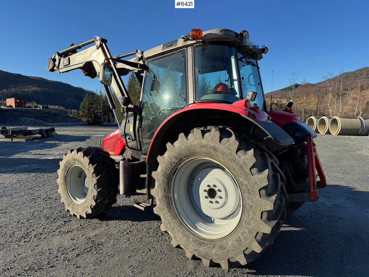 Leasing of  2009 Massey Ferguson 6455 Dyna-6 w/ front loader. 2009 Massey Ferguson 6455 Dyna-6 w/ front loader.: picture 7