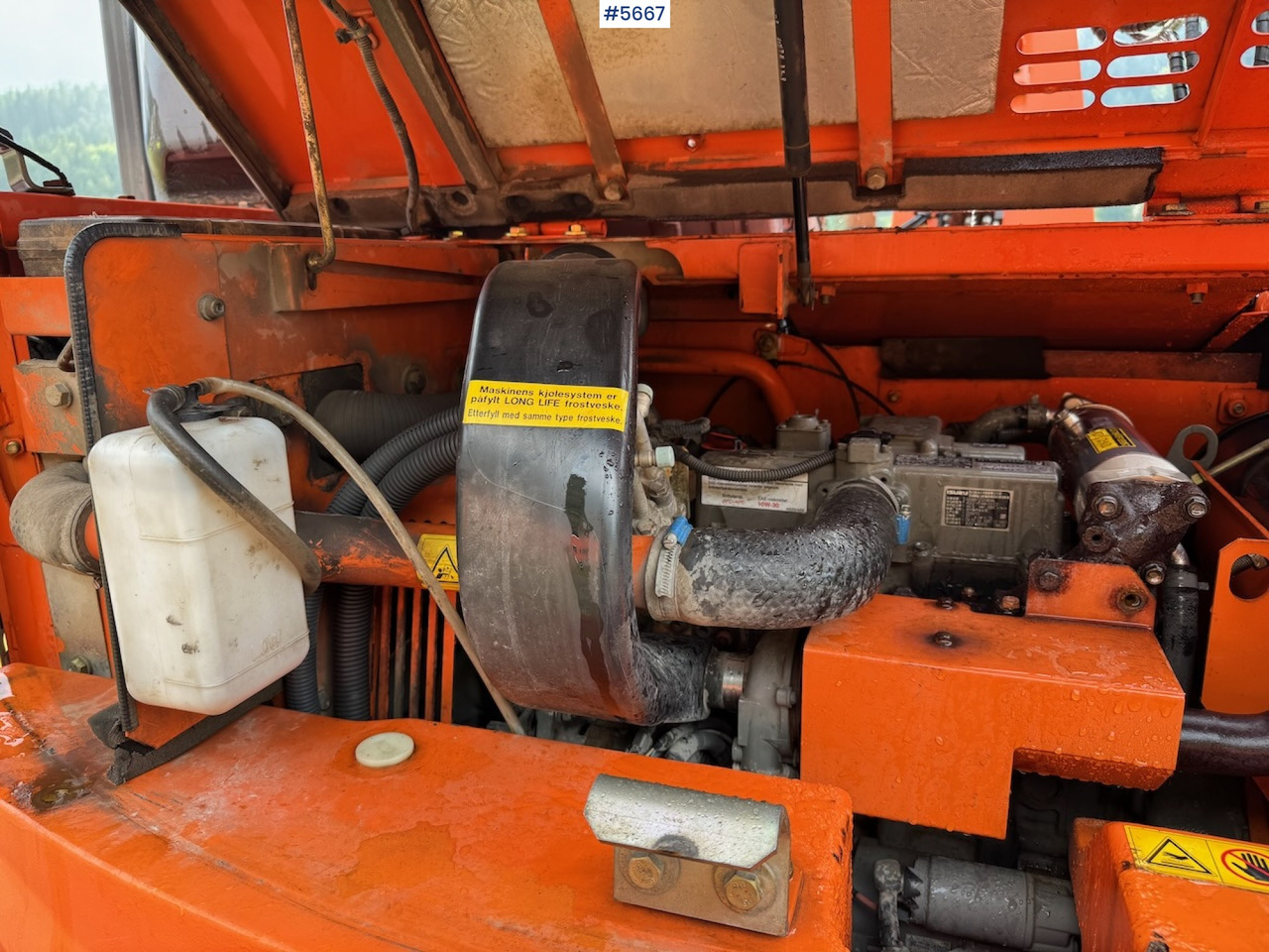 Excavator 2011 Hitachi ZX 85 US-3 w/rotor tilt and buckets: picture 19