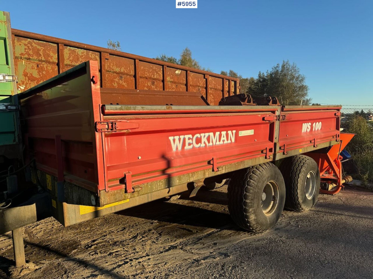 2011 Weckman WS100 - Farm trailer: picture 2 2011 Weckman WS100 - Farm trailer: picture 2