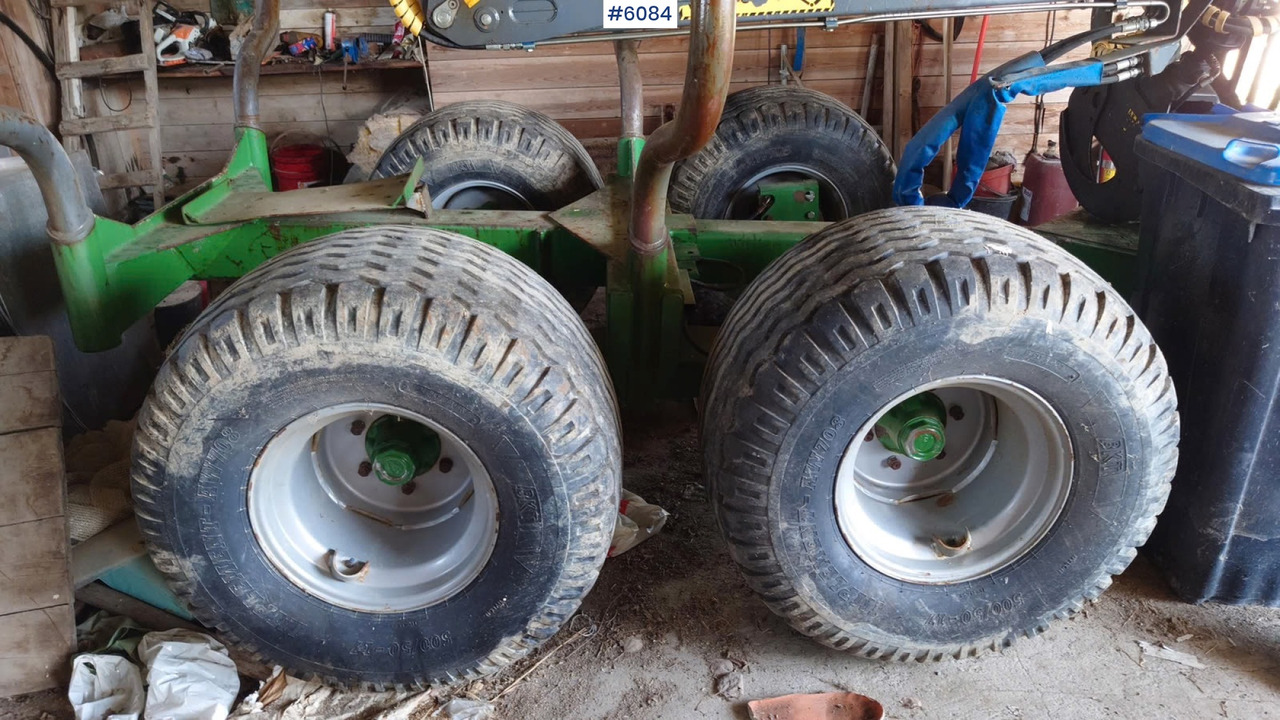 2012 Farma T10 Timber trailer w/ Farma C 6.3 G2 Crane. - Timber trailer: picture 4 2012 Farma T10 Timber trailer w/ Farma C 6.3 G2 Crane. - Timber trailer: picture 4