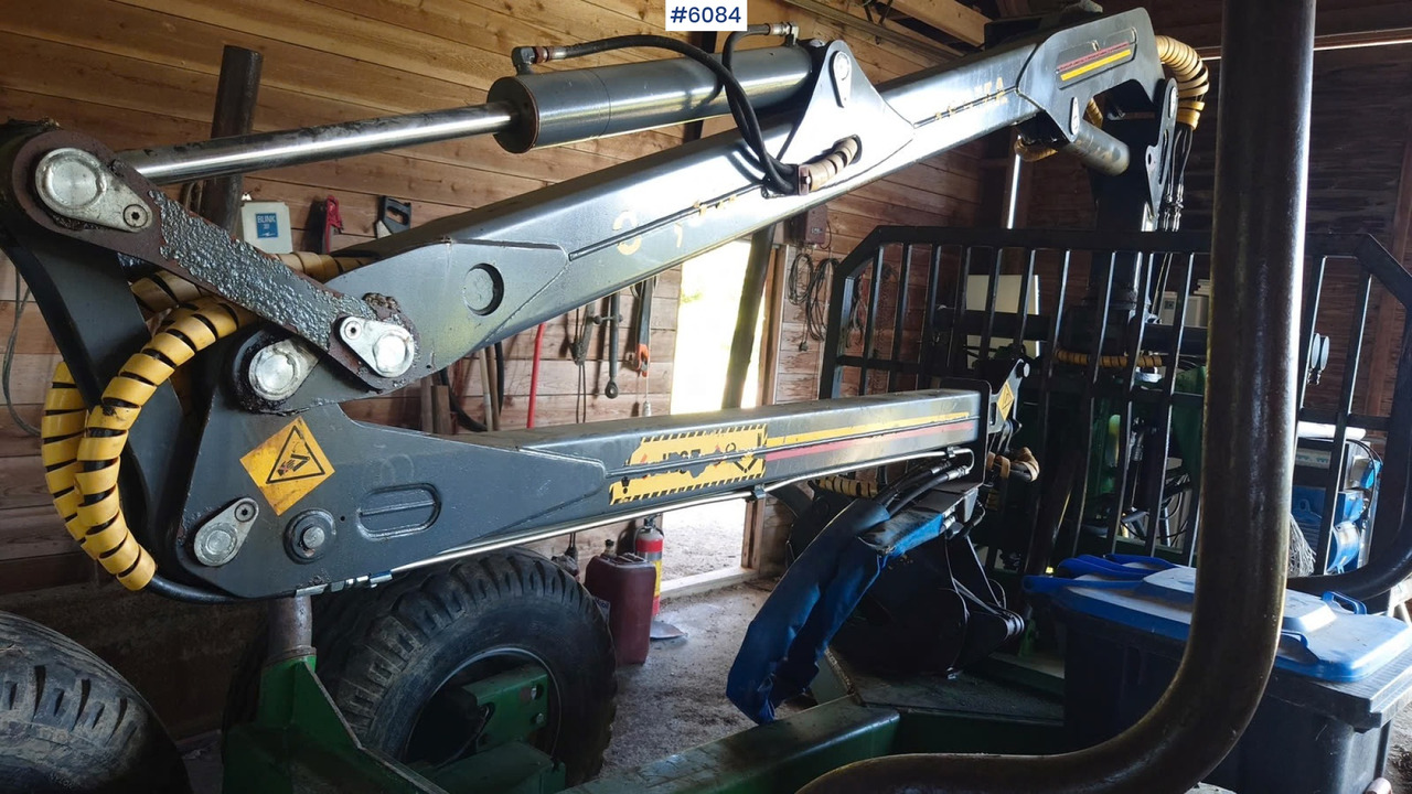 2012 Farma T10 Timber trailer w/ Farma C 6.3 G2 Crane. - Timber trailer: picture 3 2012 Farma T10 Timber trailer w/ Farma C 6.3 G2 Crane. - Timber trailer: picture 3