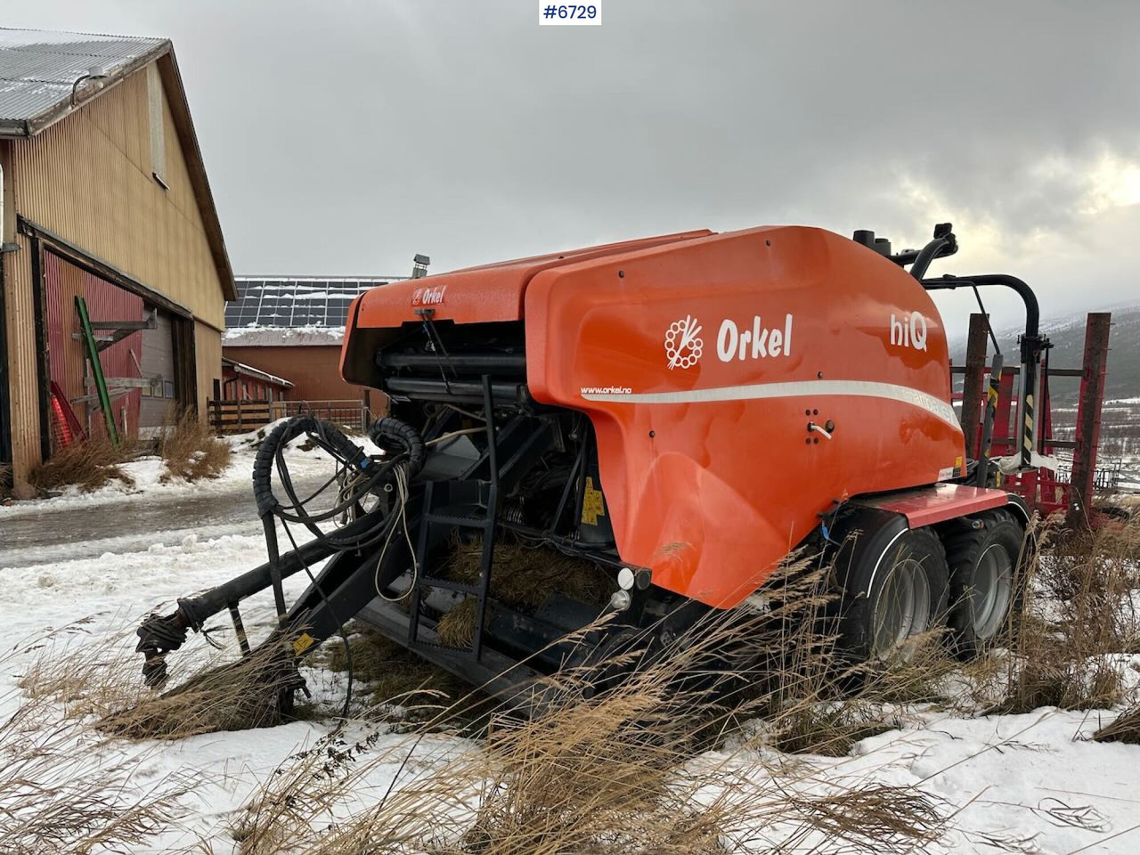 2014 Orkel HiQ Round baler. Small repair project. - Hay and forage equipment: picture 5 2014 Orkel HiQ Round baler. Small repair project. - Hay and forage equipment: picture 5