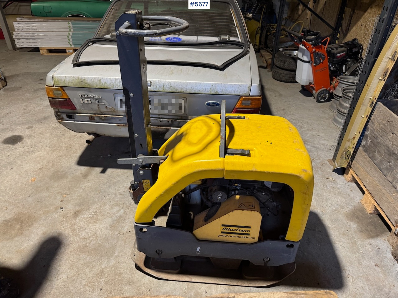 2015 Atlas Copco LG 400 Vibro Plate. - Plate compactor: picture 2 2015 Atlas Copco LG 400 Vibro Plate. - Plate compactor: picture 2