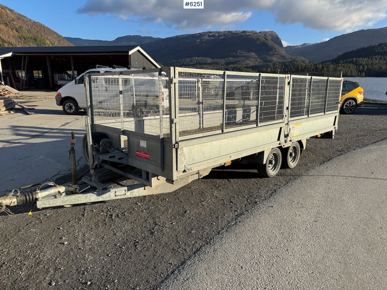 2016 Bateson PL w/ frames and tip. - Car trailer: picture 1 2016 Bateson PL w/ frames and tip. - Car trailer: picture 1