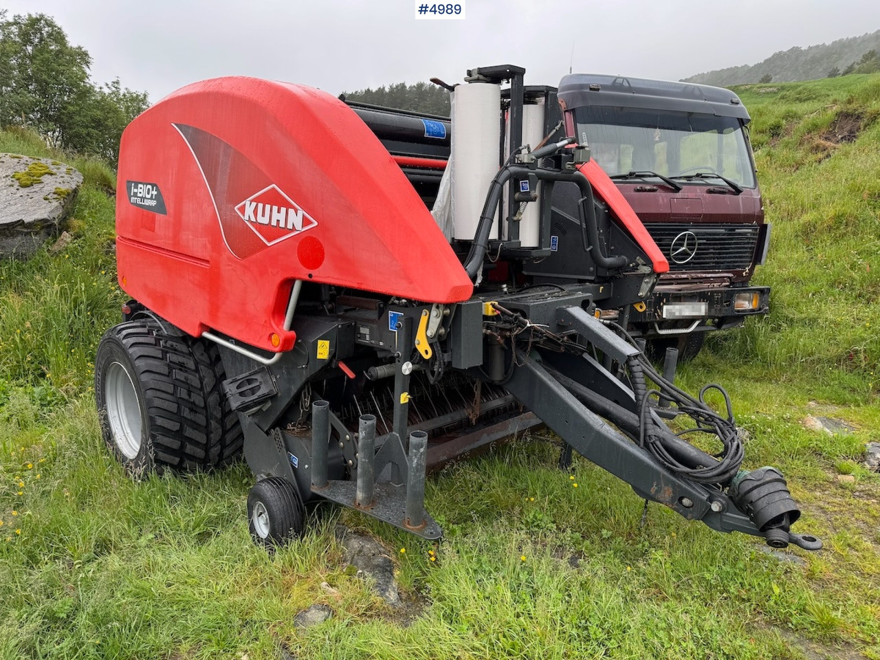 2017 Kuhn i-BIO+ Intelliwrap. - Hay and forage equipment: picture 4 2017 Kuhn i-BIO+ Intelliwrap. - Hay and forage equipment: picture 4