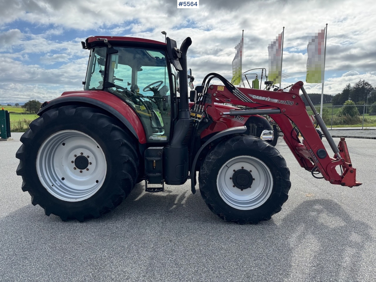 2019 Case IH Luxxum 120 m/ frontlaster. - Farm tractor: picture 4 2019 Case IH Luxxum 120 m/ frontlaster. - Farm tractor: picture 4