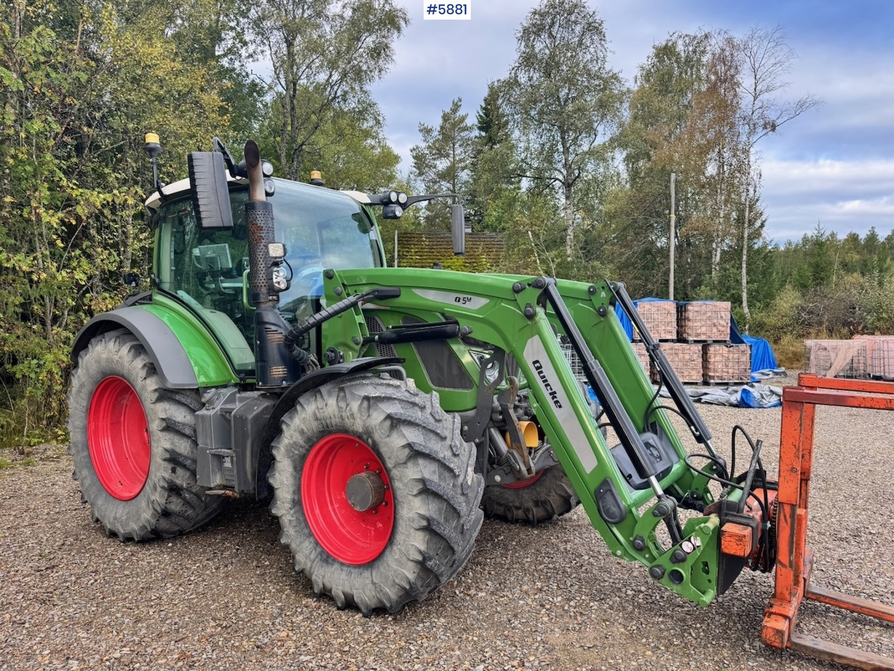 2019 Fendt 516 Vario ProfiPlus w/ Front loader, Front hydraulics and PTO. - Farm tractor: picture 3 2019 Fendt 516 Vario ProfiPlus w/ Front loader, Front hydraulics and PTO. - Farm tractor: picture 3