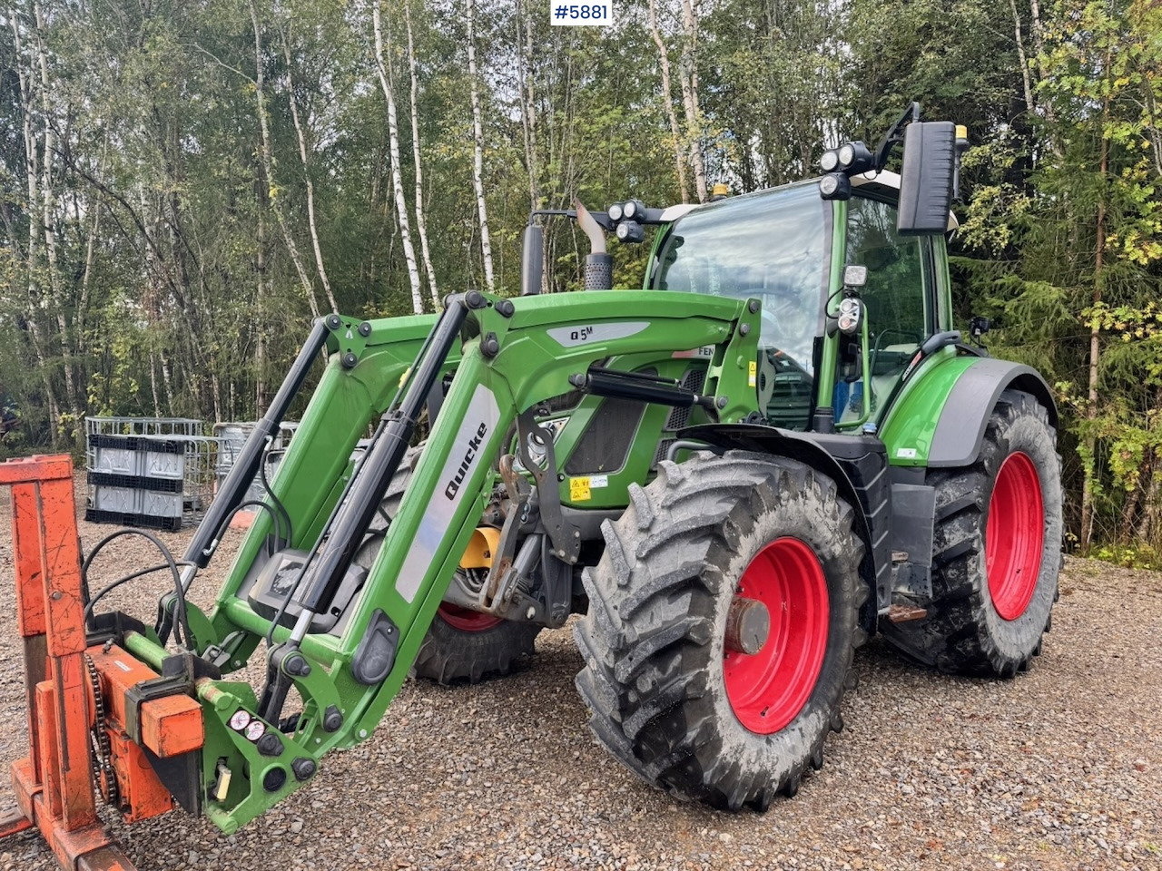 Farm tractor 2019 Fendt 516 Vario ProfiPlus w/ Front loader, Front hydraulics and PTO.: picture 11