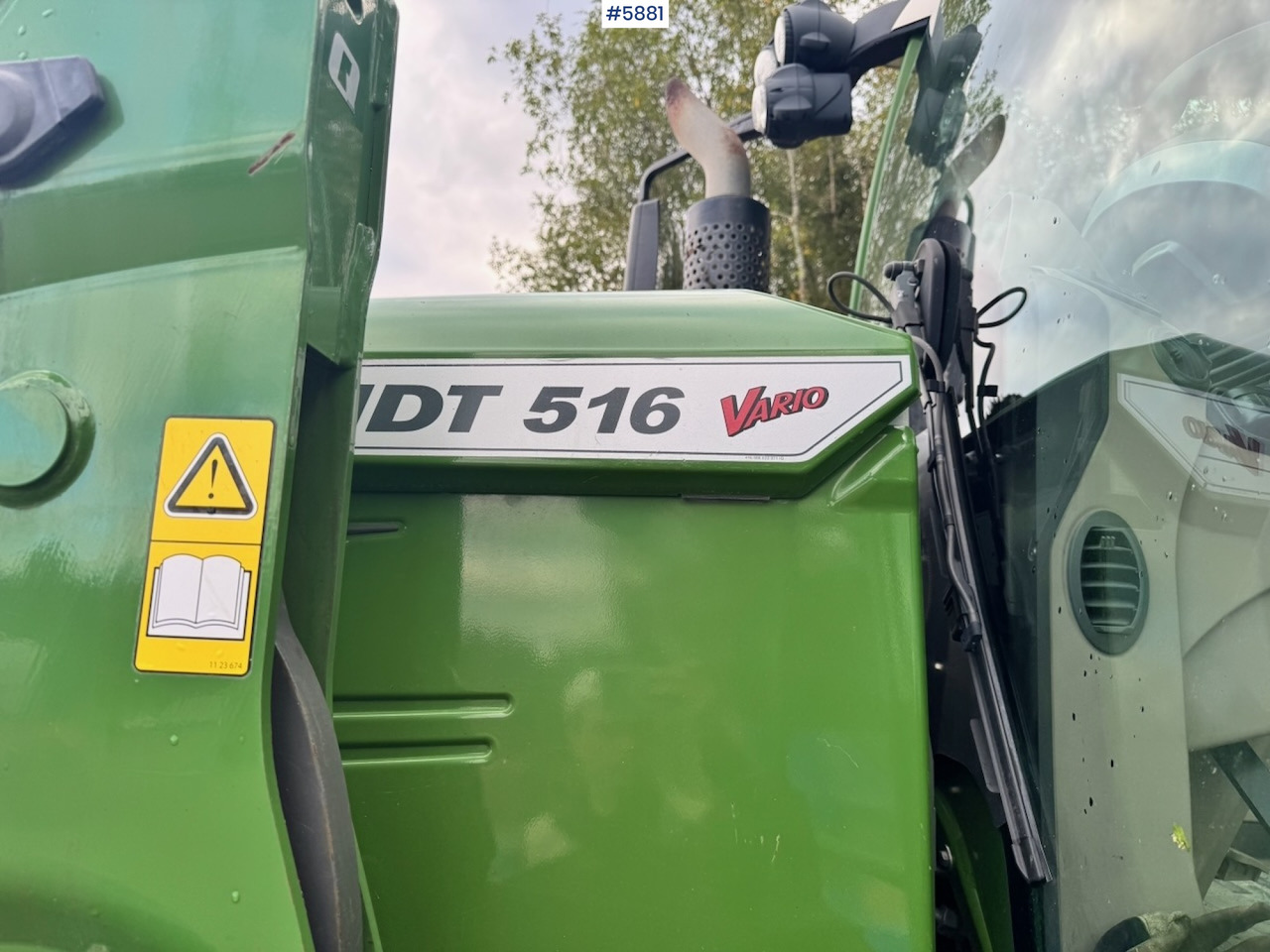 Farm tractor 2019 Fendt 516 Vario ProfiPlus w/ Front loader, Front hydraulics and PTO.: picture 15
