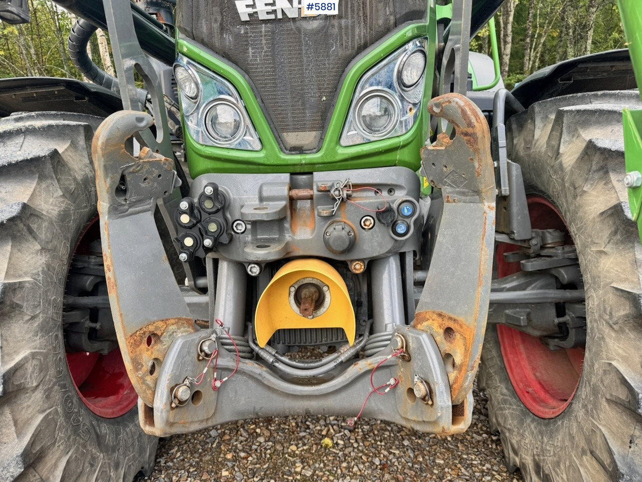 Farm tractor 2019 Fendt 516 Vario ProfiPlus w/ Front loader, Front hydraulics and PTO.: picture 8