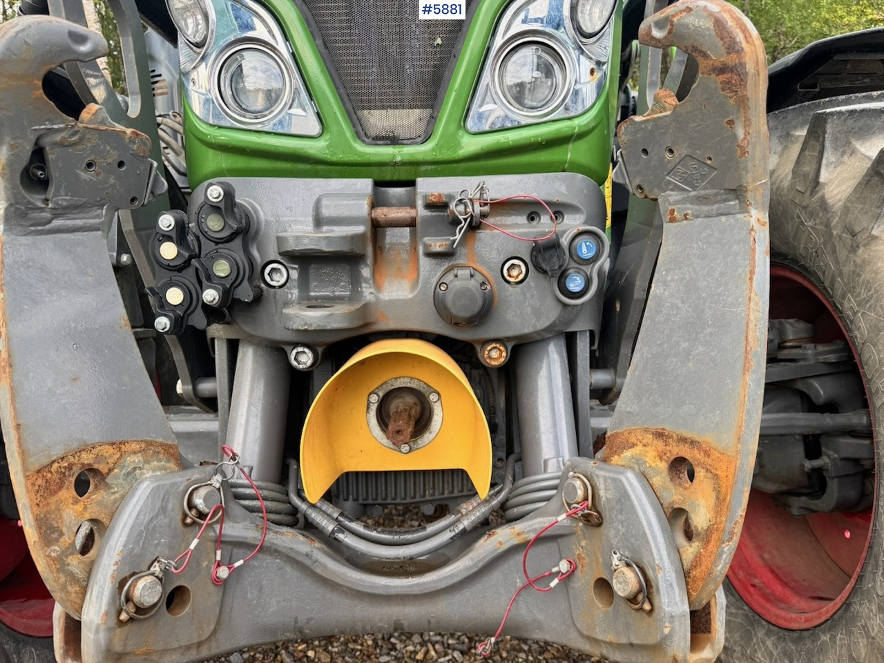 Farm tractor 2019 Fendt 516 Vario ProfiPlus w/ Front loader, Front hydraulics and PTO.: picture 9