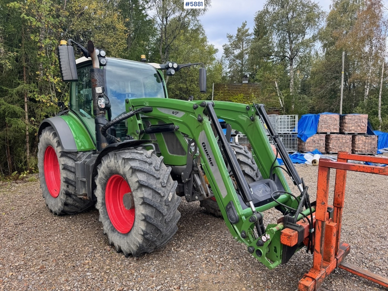 2019 Fendt 516 Vario ProfiPlus w/ Front loader, Front hydraulics and PTO. - Farm tractor: picture 4 2019 Fendt 516 Vario ProfiPlus w/ Front loader, Front hydraulics and PTO. - Farm tractor: picture 4