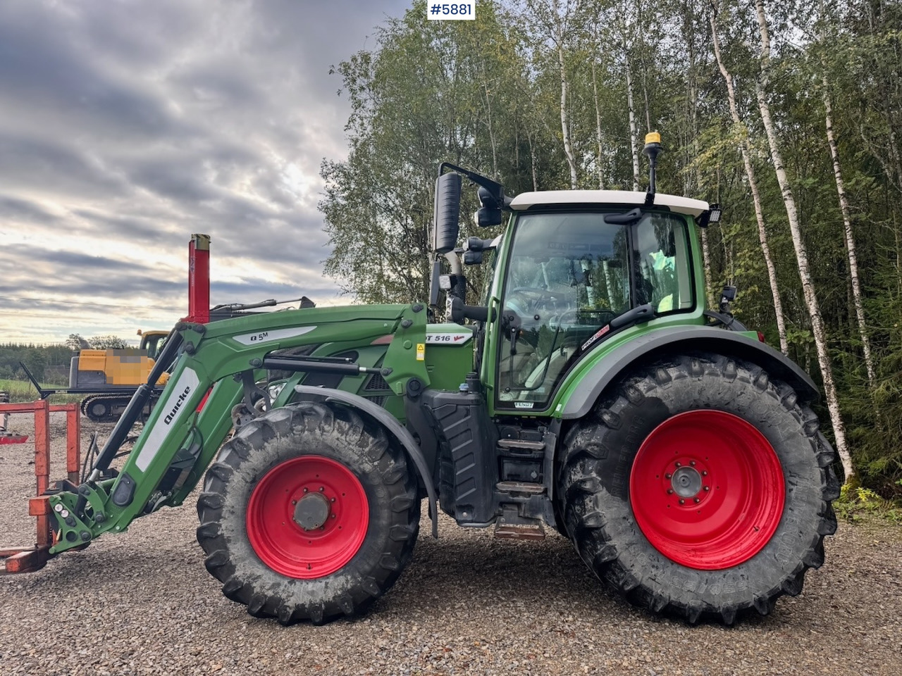 Farm tractor 2019 Fendt 516 Vario ProfiPlus w/ Front loader, Front hydraulics and PTO.: picture 13