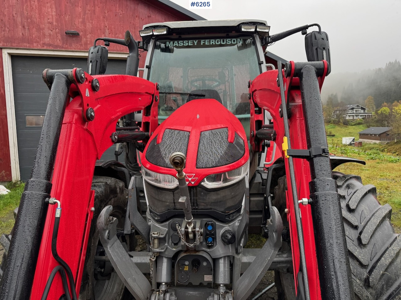 Farm tractor 2021 Massey Ferguson 5S 145 Exclusive Dyna 6 w/ front loader, front hydraulics and front PTO.: picture 5 Farm tractor 2021 Massey Ferguson 5S 145 Exclusive Dyna 6 w/ front loader, front hydraulics and front PTO.: picture 5