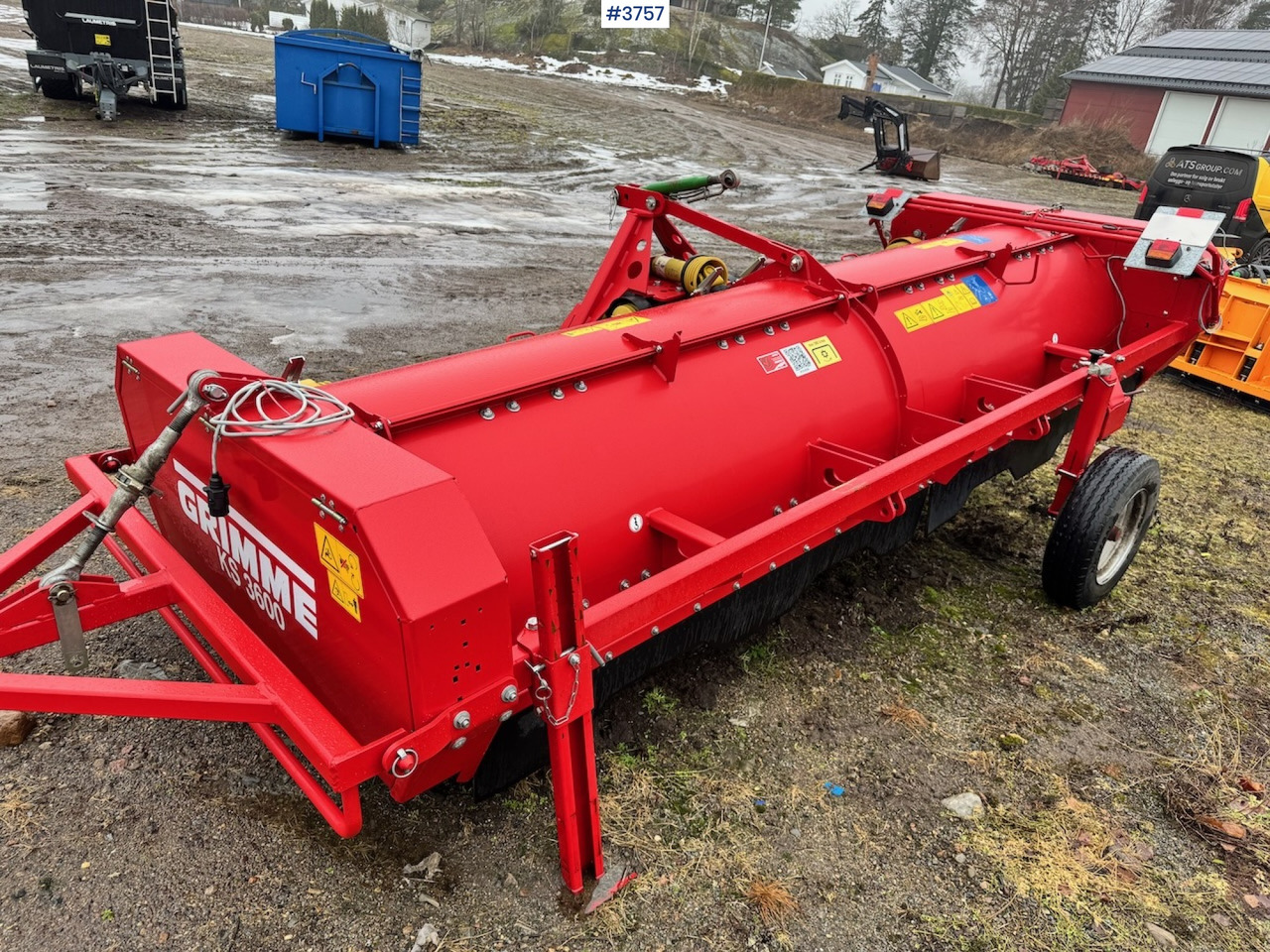 2022 Grimme KS3600 Rice crusher. - Haulm topper: picture 4 2022 Grimme KS3600 Rice crusher. - Haulm topper: picture 4