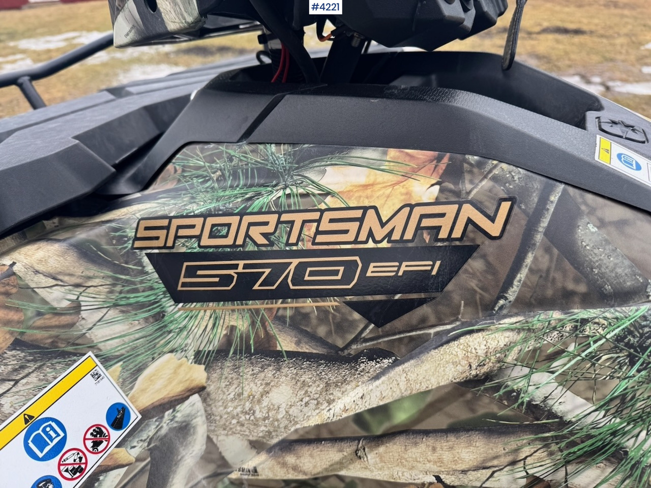 ATV/ Quad 2022 Polaris Sportsman 570 EPS ATV. 171 hours!: picture 14