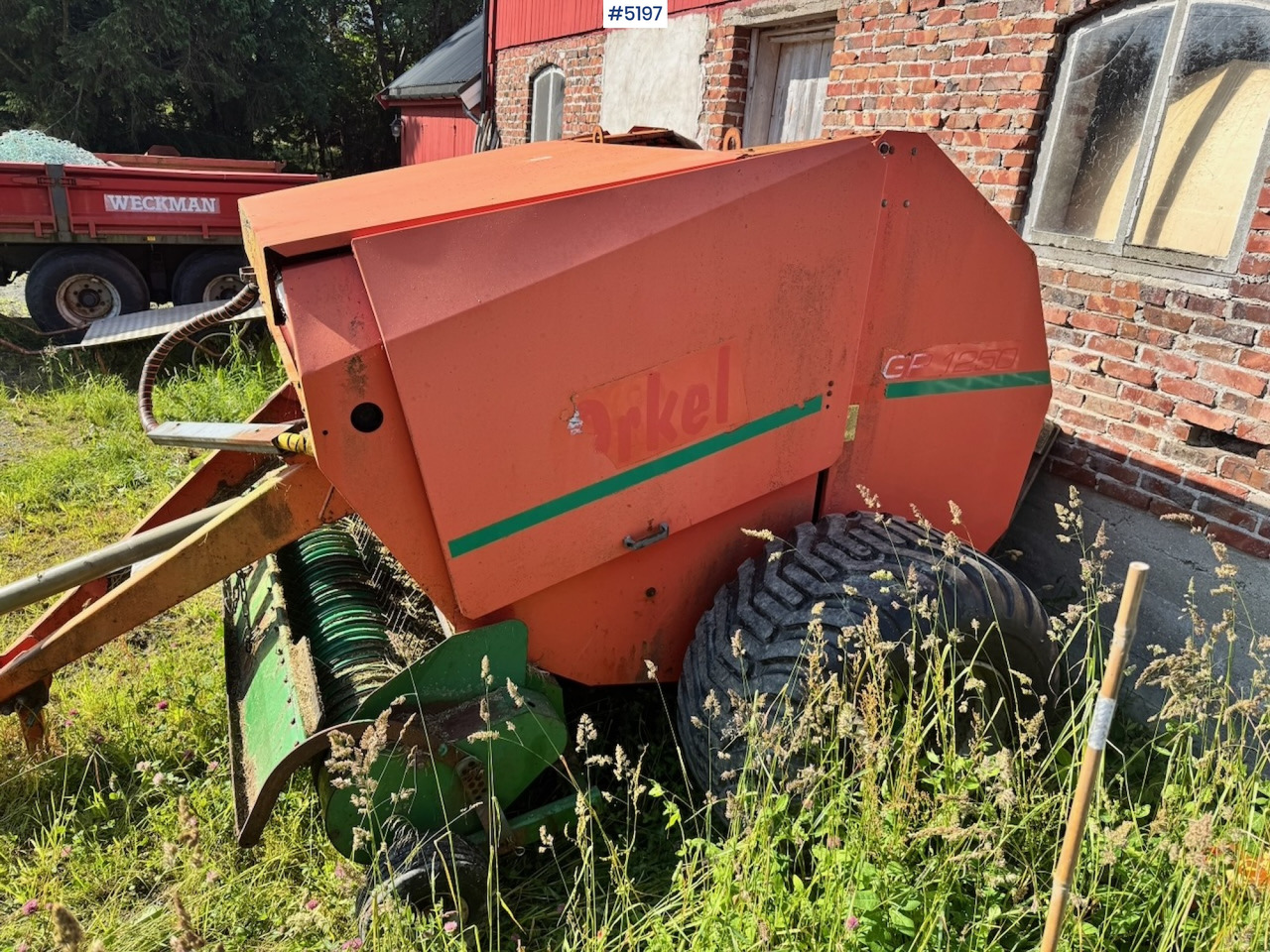 Ca. 2000 Orkel GP1250 Rundballepresse - Hay and forage equipment: picture 3 Ca. 2000 Orkel GP1250 Rundballepresse - Hay and forage equipment: picture 3