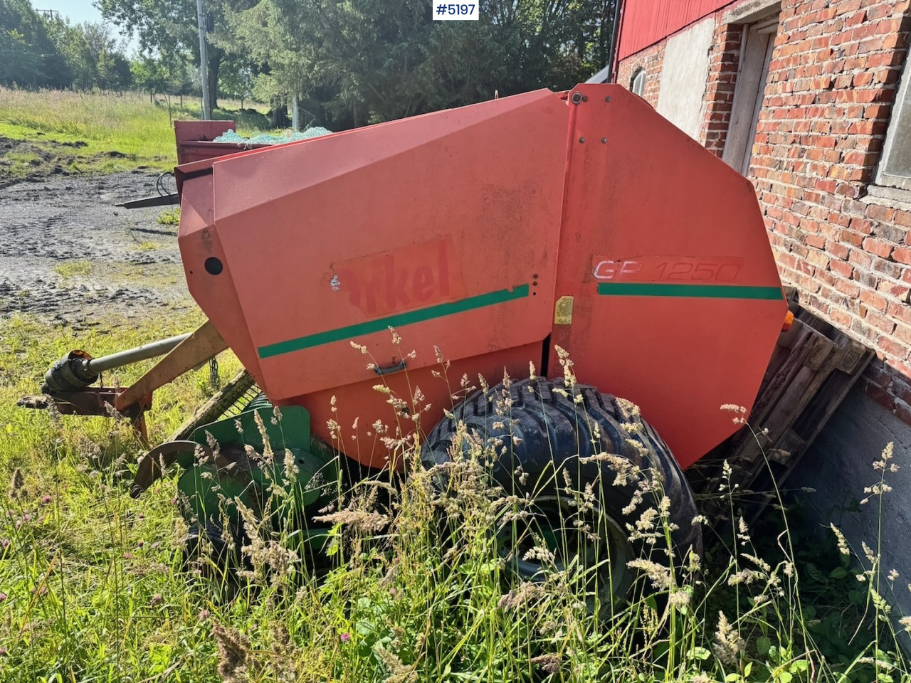 Ca. 2000 Orkel GP1250 Rundballepresse - Hay and forage equipment: picture 4 Ca. 2000 Orkel GP1250 Rundballepresse - Hay and forage equipment: picture 4