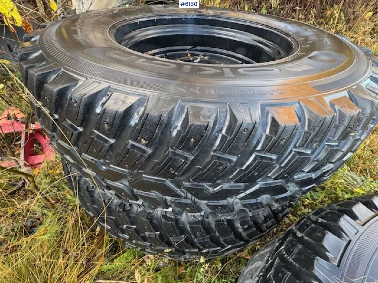 Complete set of Nokian studded tires - Tire for Agricultural machinery: picture 1 Complete set of Nokian studded tires - Tire for Agricultural machinery: picture 1