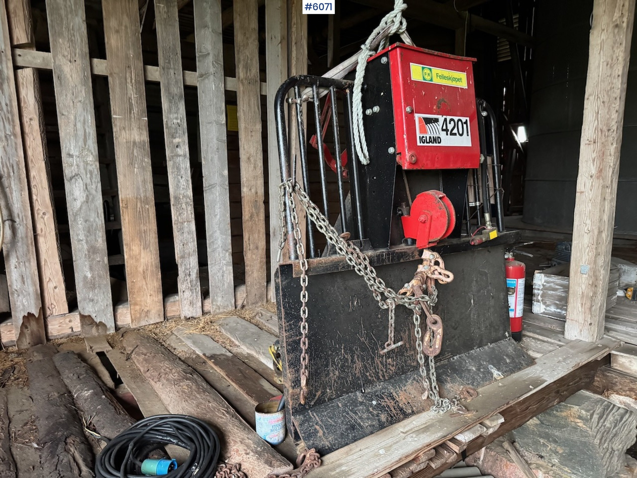 2004 Igland 4201 winch - Forestry equipment: picture 3 2004 Igland 4201 winch - Forestry equipment: picture 3